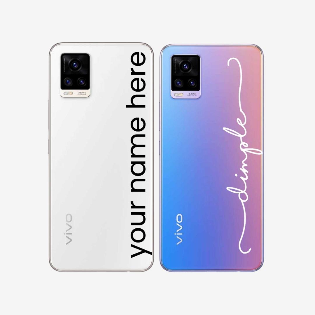 Custom Designer Name Case for Vivo