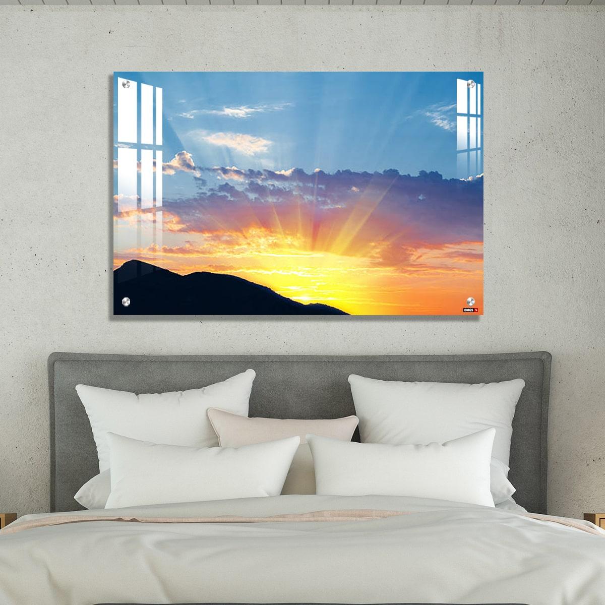 OMGs Acrylic Wall Decor - Beautiful Sunrise