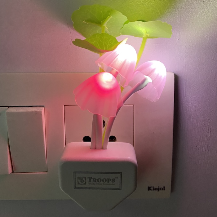 Mushroom Night Colorful LED Romantic Lamp