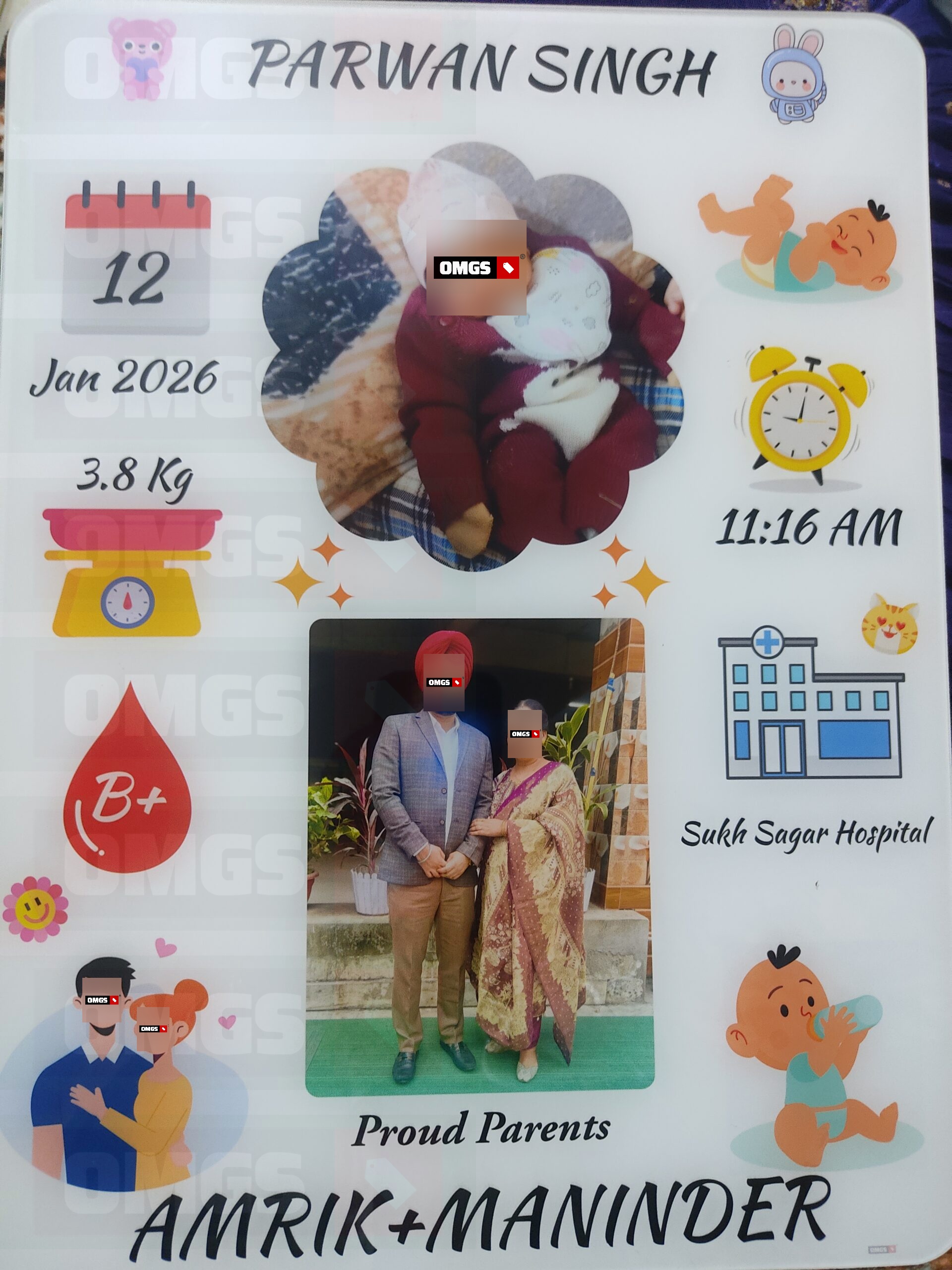 Customised Acrylic Photo Print (AR 0.75) photo review